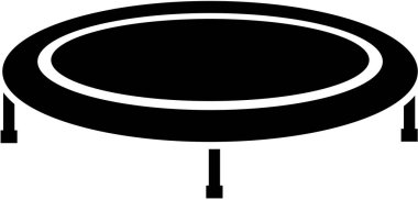 Trambolin simge vektör