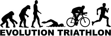 Evrim triatlon vektör