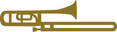 Trombon araç vektör