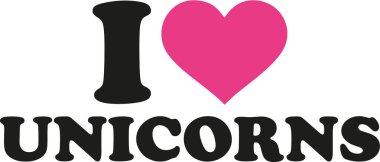 Tek boynuzlu atlara bayılıyorum