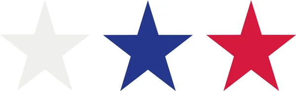 Rusko vlajka hvězd — Stockový vektor