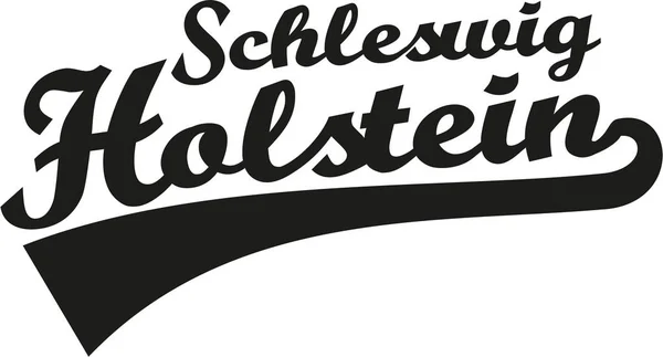 Schleswig-Holstein vektor design — Stock vektor