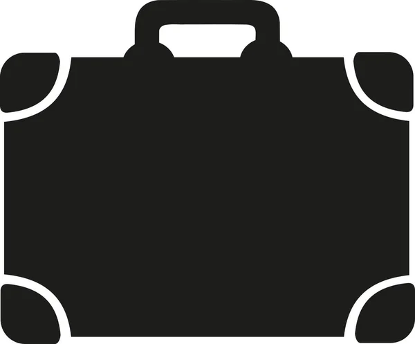 Suitcase baggage icon — Stock Vector