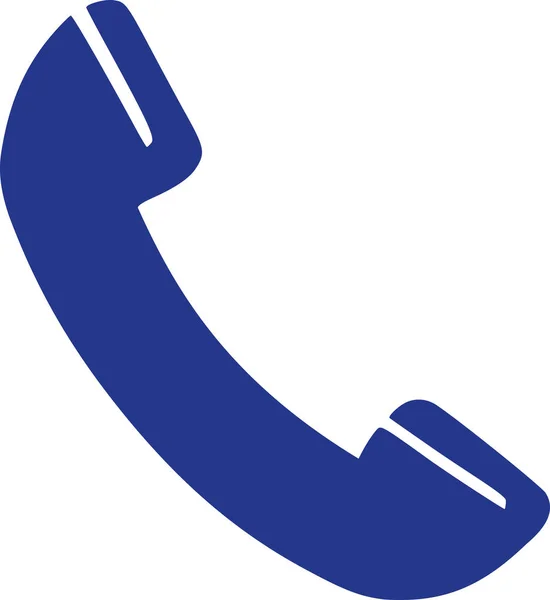 Telephone receiver icon — Stock Vector