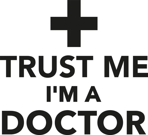 Fidati, sono un medico. — Vettoriale Stock