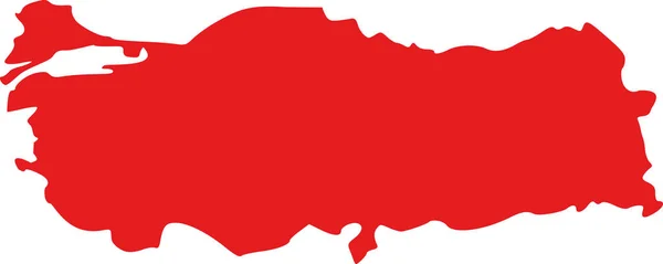 土耳其地图矢量图 — 图库矢量图片