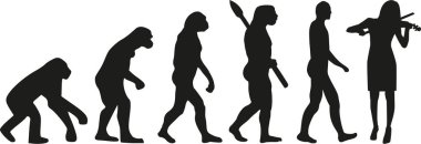 Kemancı evrim vektör