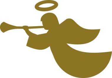 Noel meleği vektör