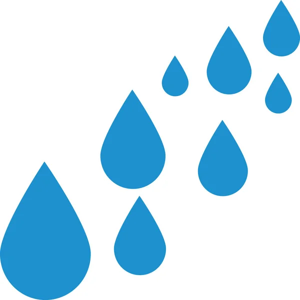Water drops vector — Stock Vector