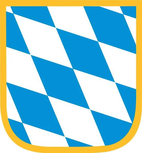 Bavorské státní znak vektor — Stockový vektor