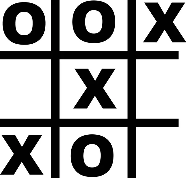 Vetor de jogo Xoxo — Vetor de Stock