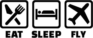 Uçak - uyku anında yemek