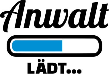 Avukat yükleme bar Almanca