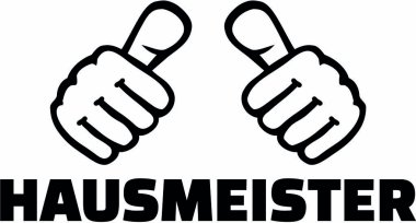 Kapıcı başparmak Alman 