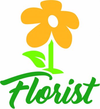 Çiçek çiçekçi erkek iş başlık Almanca