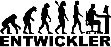 Almanca kelime ile geliştirici evrim