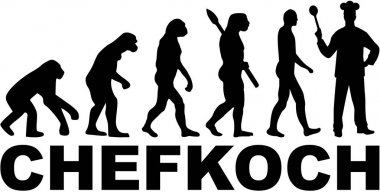 Evrim aşçı başı Almanca