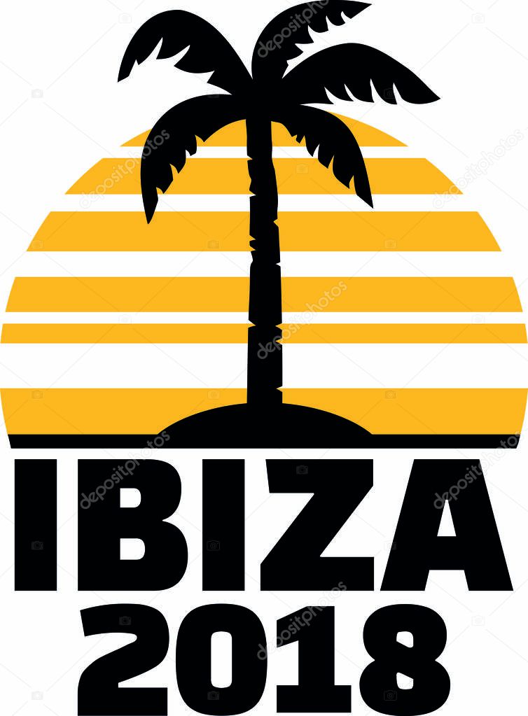 Ibiza 2018 palm tree