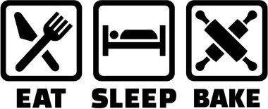 Fırında - uyku haddeleme pimleri yemek