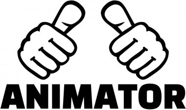 Baş parmakları Animator