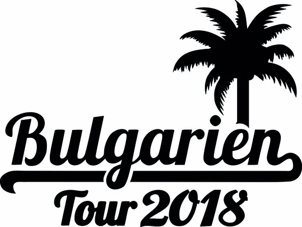 Bulgarientour 2018 — Stockvektor