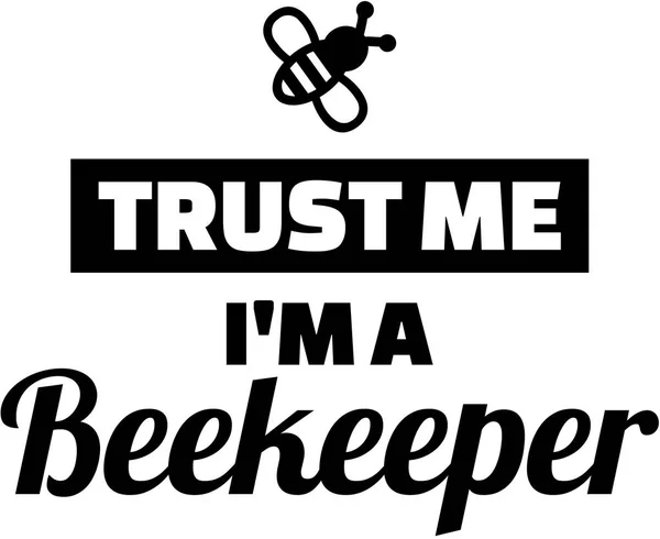 Bízz bennem én vagyok a méhész — Stock Vector