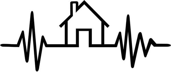 Częstotliwości dom architekta — Wektor stockowy