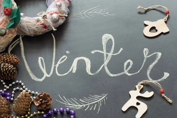 Tebeşir yazıt kış siyah kurulu tatil günleri