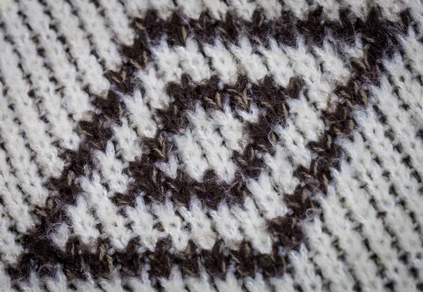 기하학적 패턴 스웨터 — 스톡 사진