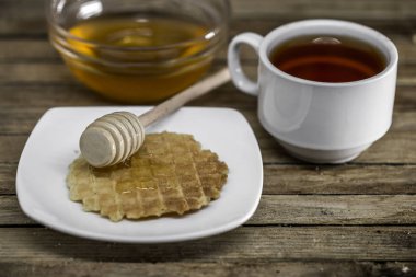 tahta kaşık bal için,