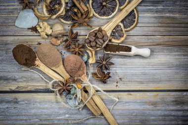 kurutulmuş lemon, bileşimi tarçın kahve