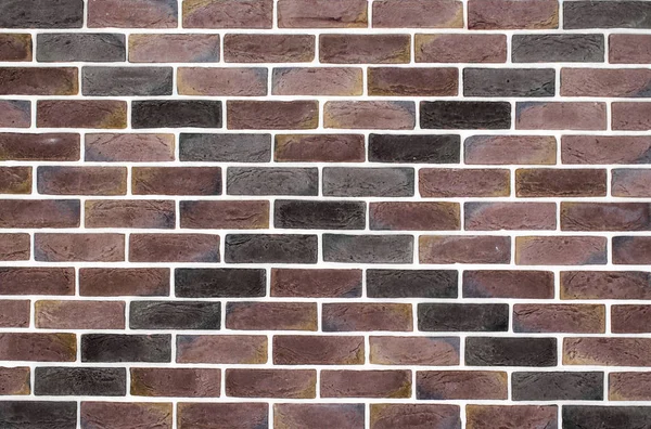 패턴으로 밝은 갈색 벽돌 벽 — 스톡 사진