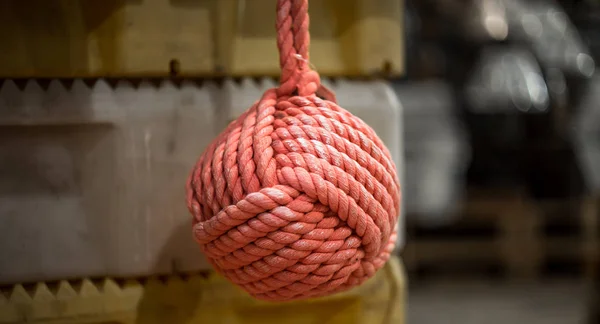 hanging a ball of yarn