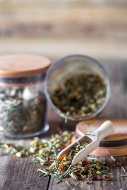 Natürmort gevşek çay