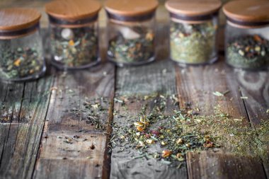 Natürmort gevşek çay