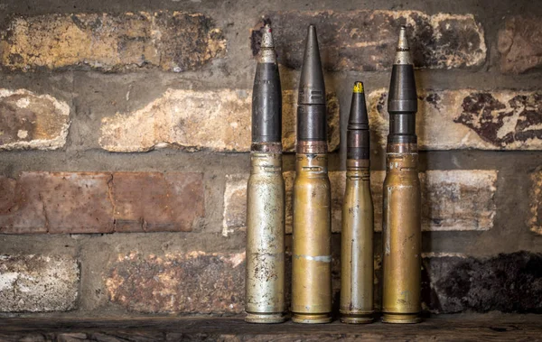Combat large bullets — Stock Photo, Image