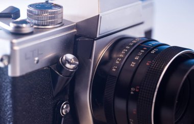 eski kamera, closeup Retro parçaları