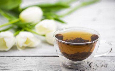 Lale ve çay Kupası