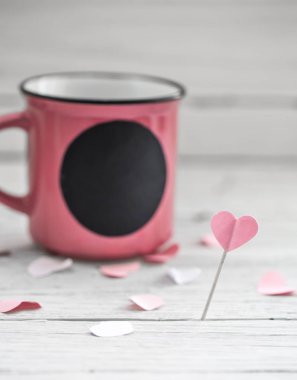 Kalp bir sopa ile Kupası,