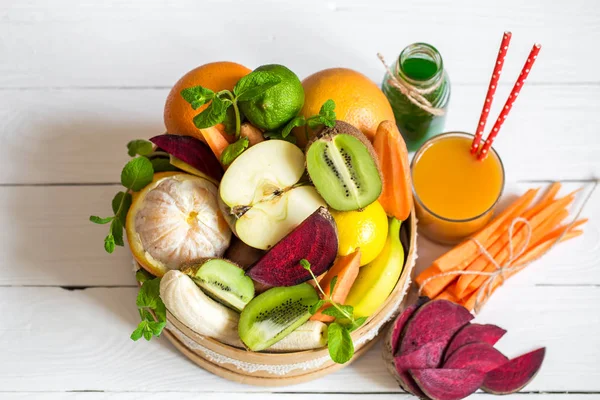 Gesunde Ernährung Obst — Stockfoto