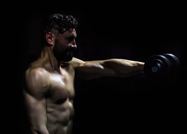 Entraînement cross fit à la salle de gym — Photo