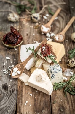 Peynir kompozisyon farklı türleri