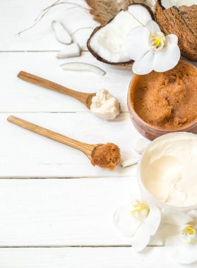 Spa kompozisyon vücut bakımı için