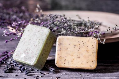 Sabun ile Spa kompozisyon