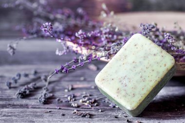 Sabun ile Spa kompozisyon