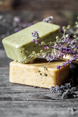 Sabun ile Spa kompozisyon