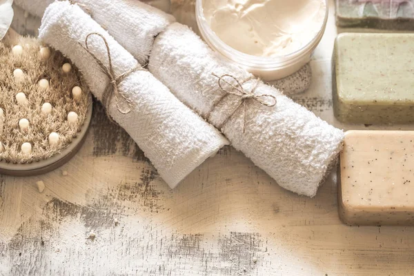 Sabun ile Spa kompozisyon