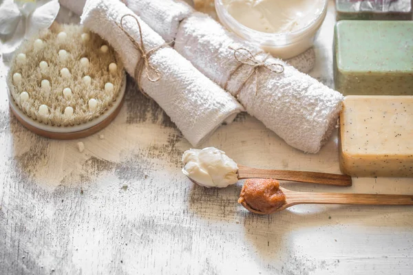 Sabun ile Spa kompozisyon