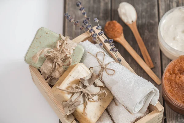 Doğal sabun Spa ayarla