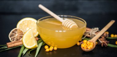 bal limon ile kompozisyon